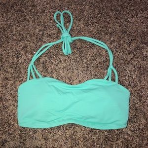 lulu lemon sports bra, mint color